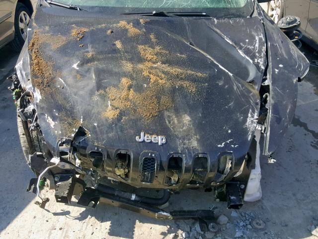 1C4PJMCB3GW183126 - 2016 JEEP CHEROKEE L BLACK photo 7