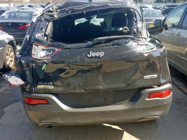 1C4PJMCB3GW183126 - 2016 JEEP CHEROKEE L BLACK photo 9