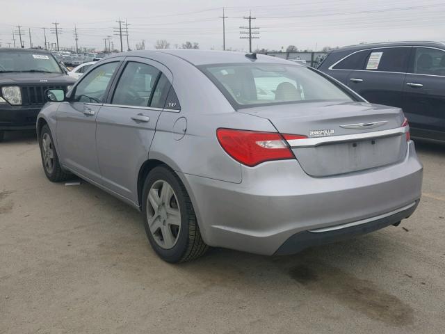 1C3CCBAB3EN125024 - 2014 CHRYSLER 200 LX SILVER photo 3