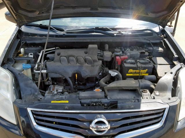 3N1AB6AP3BL704084 - 2011 NISSAN SENTRA 2.0 BLACK photo 7