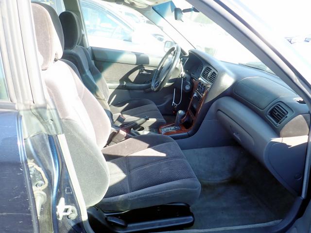 4S3BE625147209007 - 2004 SUBARU LEGACY L S BLUE photo 5