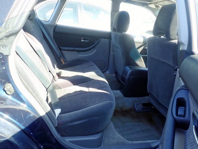 4S3BE625147209007 - 2004 SUBARU LEGACY L S BLUE photo 6