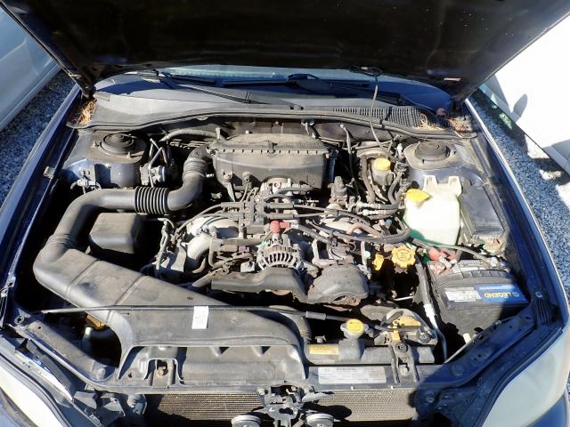 4S3BE625147209007 - 2004 SUBARU LEGACY L S BLUE photo 7