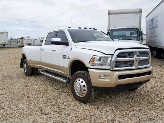 3C63RRKL3DG615861 - 2013 RAM 3500 LONGH WHITE photo 1