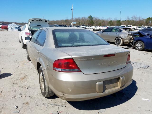 1C3EL46X53N502491 - 2003 CHRYSLER SEBRING LX  photo 3