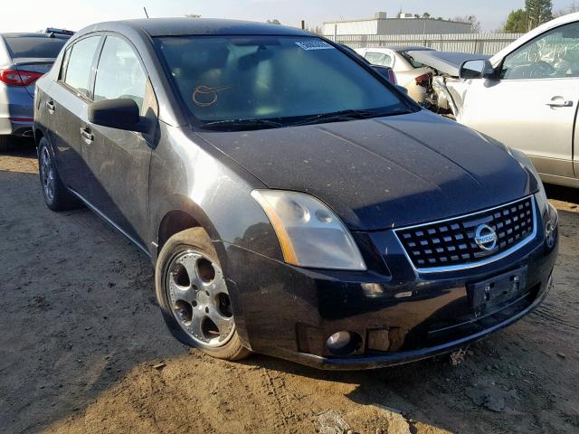 3N1AB61E48L662810 - 2008 NISSAN SENTRA 2.0 BLACK photo 1