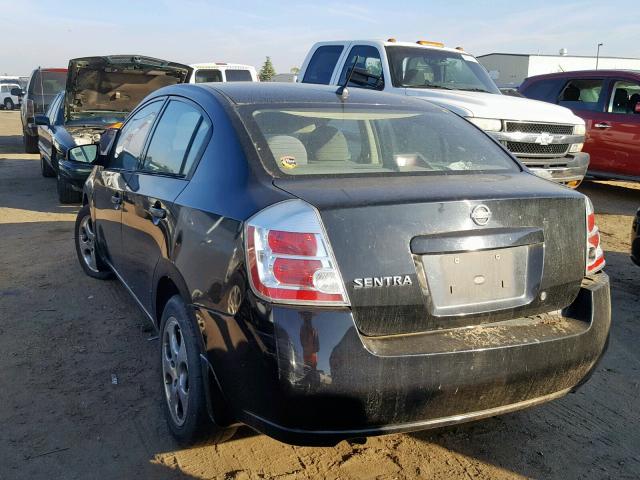 3N1AB61E48L662810 - 2008 NISSAN SENTRA 2.0 BLACK photo 3