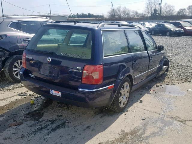 WVWYH63B01E248555 - 2001 VOLKSWAGEN PASSAT GLX 蓝色 照片 4