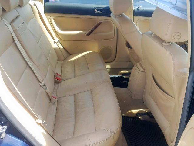 WVWYH63B01E248555 - 2001 VOLKSWAGEN PASSAT GLX 蓝色 照片 6