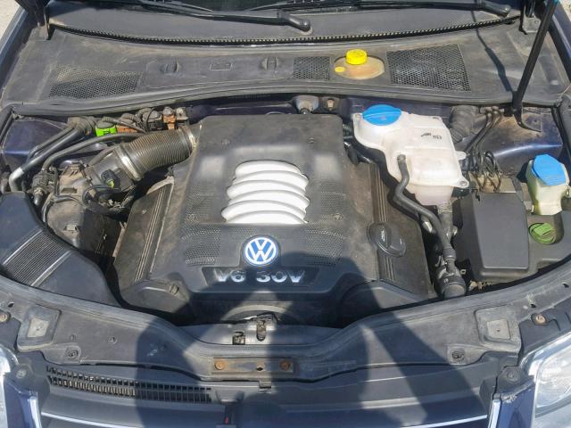 WVWYH63B01E248555 - 2001 VOLKSWAGEN PASSAT GLX 蓝色 照片 7