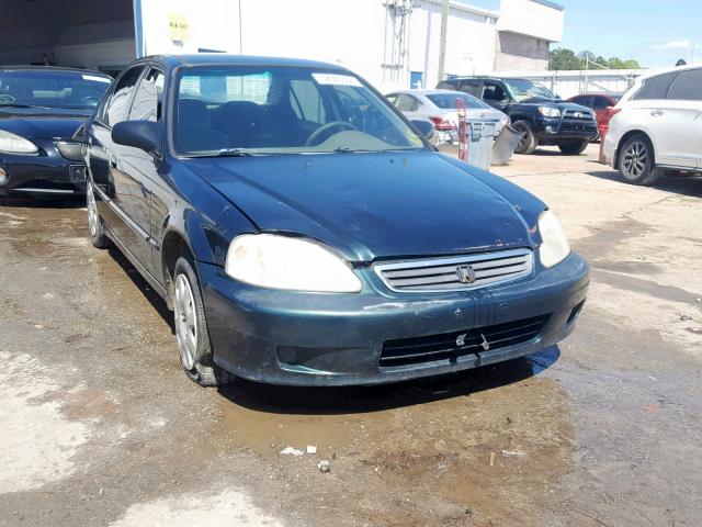2HGEJ6614YH537355 - 2000 HONDA CIVIC BASE Yaşıl foto 1