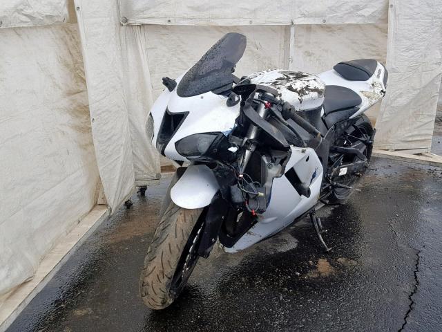 JKAZX4P178A047891 - 2008 KAWASAKI ZX600 P WHITE photo 2