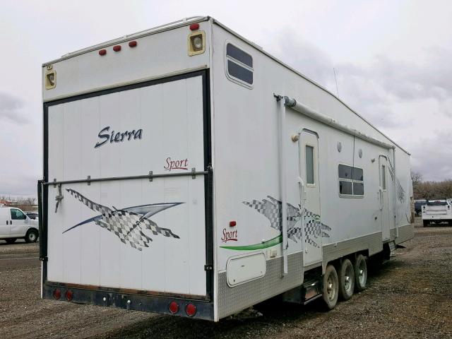 4X4TSEK374C026685 - 2004 WILDWOOD SIERRA WHITE photo 4