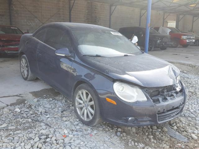 WVWFA71F17V038000 - 2007 VOLKSWAGEN EOS 2.0T L BLUE photo 1