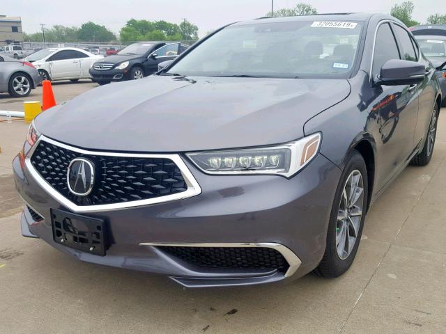 19UUB1F51KA008000 - 2019 ACURA TLX CHARCOAL photo 2