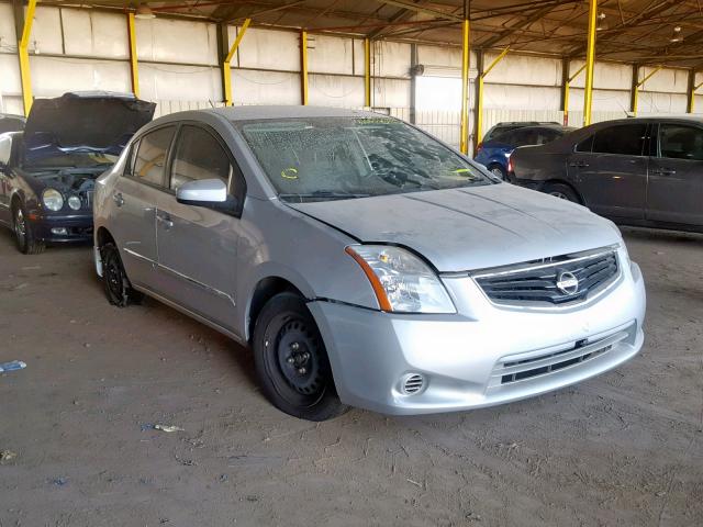 3N1AB6AP0CL698553 - 2012 NISSAN SENTRA 2.0 SILVER photo 1