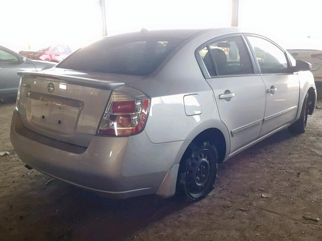 3N1AB6AP0CL698553 - 2012 NISSAN SENTRA 2.0 SILVER photo 4