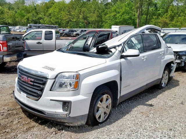 2GKALMEK1G6191284 - 2016 GMC TERRAIN SL WHITE photo 2