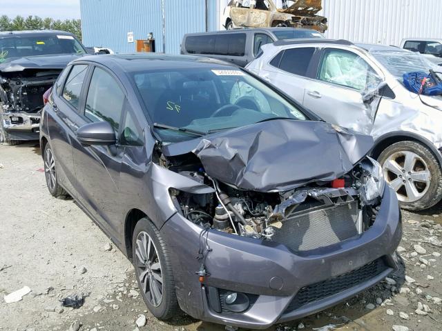 3HGGK5H73GM704953 - 2016 HONDA FIT EX GRAY photo 1