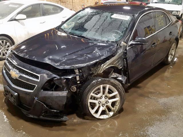 1G11C5SAXDF304303 - 2013 CHEVROLET MALIBU 1LT 黑色 照片 2