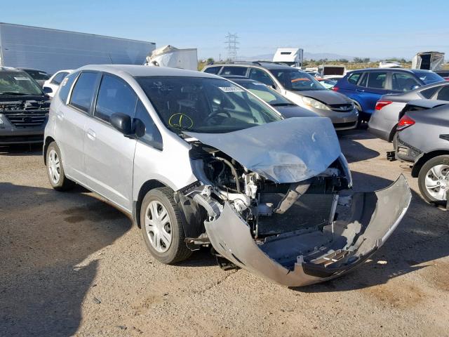 JHMGE8H34BC028672 - 2011 HONDA FIT SILVER photo 1