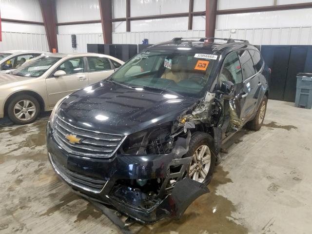 1GNKRJKD8DJ101590 - 2013 CHEVROLET TRAVERSE LT  photo 2