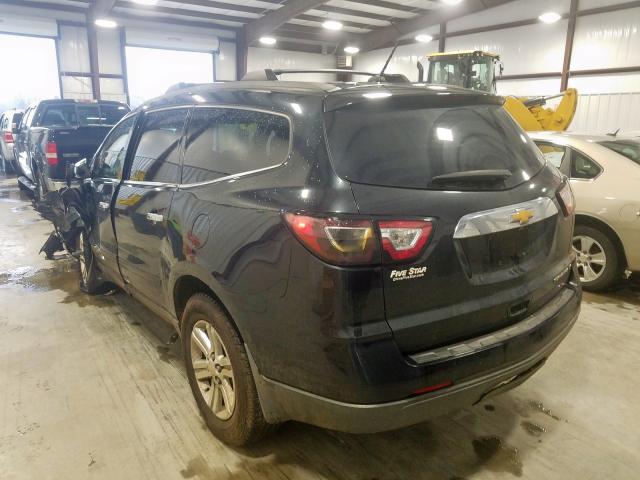 1GNKRJKD8DJ101590 - 2013 CHEVROLET TRAVERSE LT  photo 3