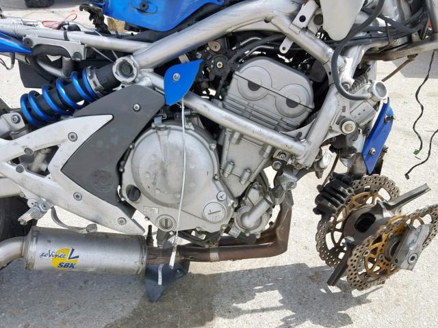 JKAEXEA107A019006 - 2007 KAWASAKI EX650 A Mavi foto 7