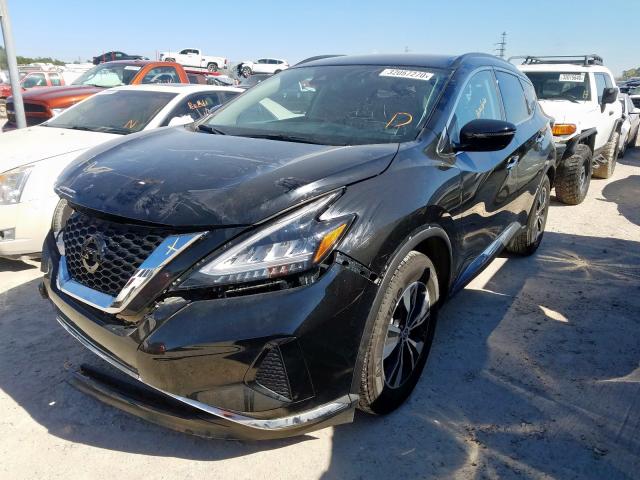 5N1AZ2BS9LN106292 - 2020 NISSAN MURANO SV  photo 2