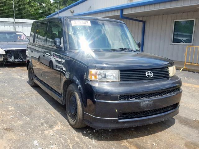 JTLKT324264058263 - 2006 TOYOTA SCION XB BLACK photo 1