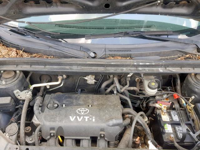 JTLKT324264058263 - 2006 TOYOTA SCION XB BLACK photo 7