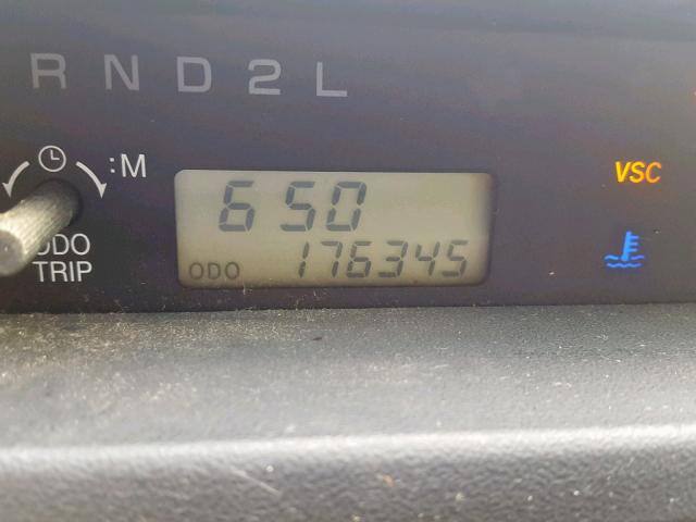 JTLKT324264058263 - 2006 TOYOTA SCION XB BLACK photo 8