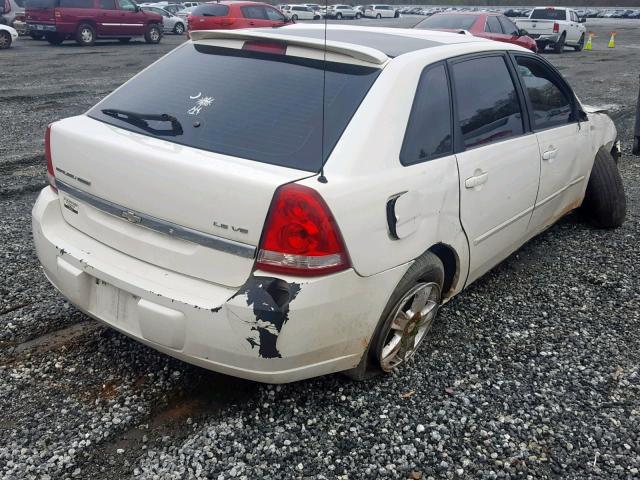 1G1ZT62805F286739 - 2005 CHEVROLET MALIBU MAX 白色 照片 4