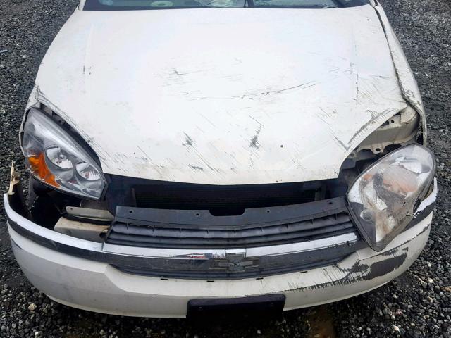 1G1ZT62805F286739 - 2005 CHEVROLET MALIBU MAX 白色 照片 7