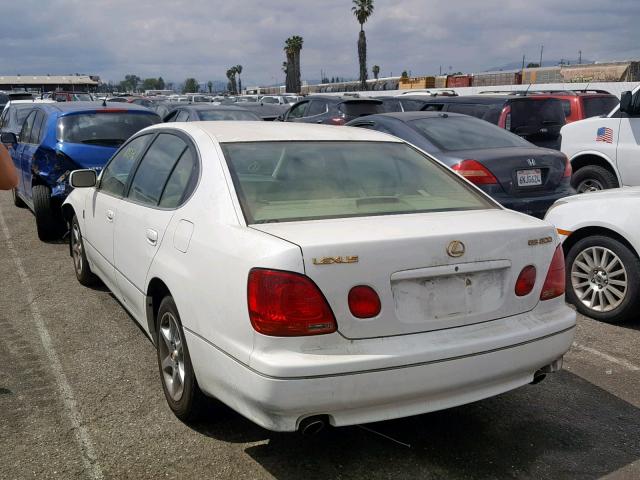 JT8BD69S120165528 - 2002 LEXUS GS 300 WHITE photo 3