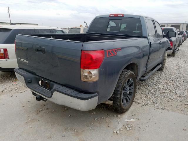 5TFRV54187X026050 - 2007 TOYOTA TUNDRA DOUBLE CAB SR5  photo 4