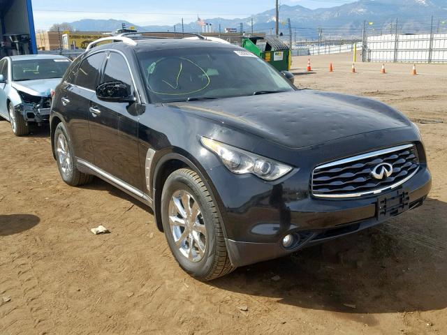 JN8AS1MW6AM851155 - 2010 INFINITI FX35 BLACK photo 1