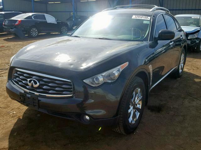 JN8AS1MW6AM851155 - 2010 INFINITI FX35 BLACK photo 2