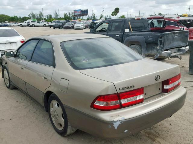 JT8BF28G7Y5103272 - 2000 LEXUS ES 300 TWO TONE photo 3