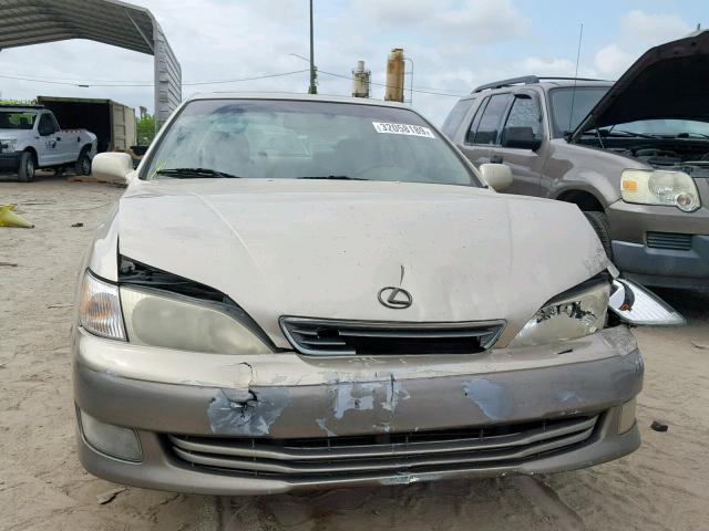 JT8BF28G7Y5103272 - 2000 LEXUS ES 300 TWO TONE photo 9