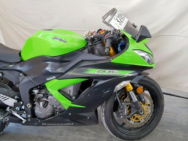 JKBZXJF15EA003105 - 2014 KAWASAKI ZX636 F GREEN photo 5