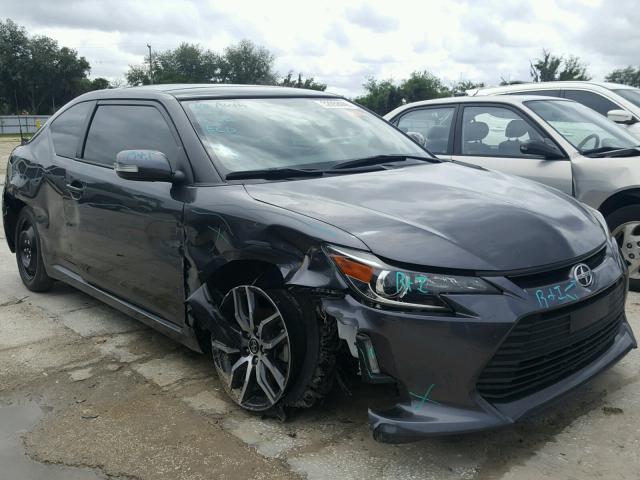 JTKJF5C77FJ000288 - 2015 TOYOTA SCION TC 灰色 照片 1