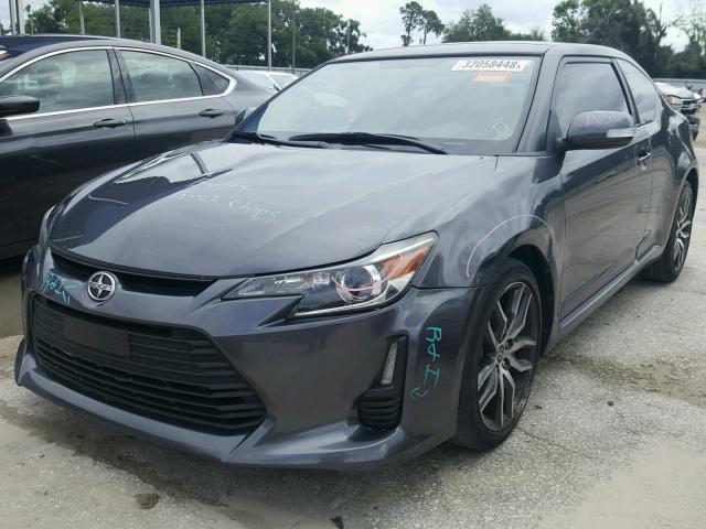 JTKJF5C77FJ000288 - 2015 TOYOTA SCION TC 灰色 照片 2