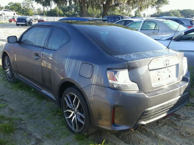 JTKJF5C77FJ000288 - 2015 TOYOTA SCION TC 灰色 照片 3