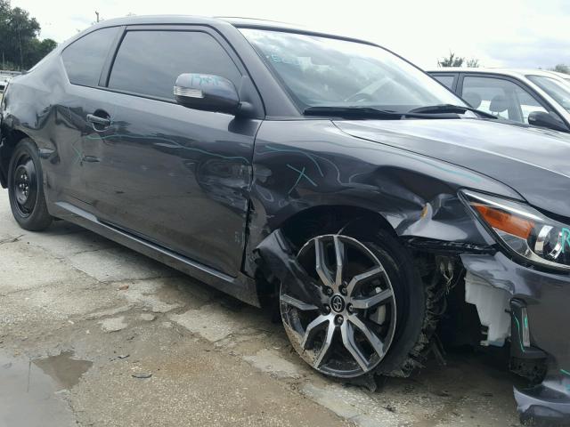 JTKJF5C77FJ000288 - 2015 TOYOTA SCION TC 灰色 照片 9