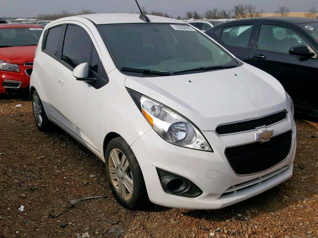 KL8CD6S90FC731883 - 2015 CHEVROLET SPARK 1LT WHITE photo 1