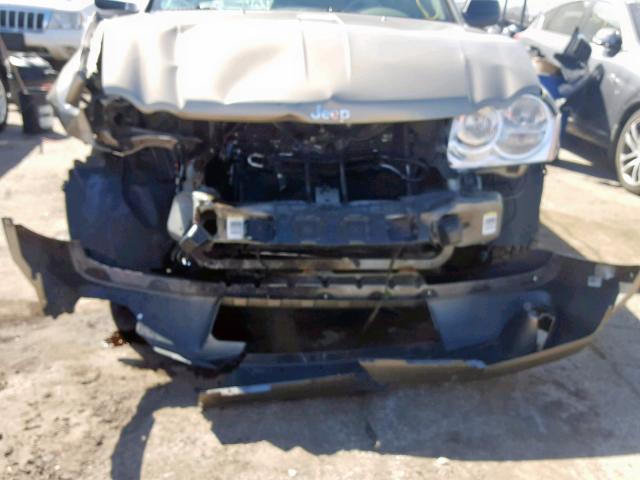 1J4GR48K15C680296 - 2005 JEEP GRAND CHER TAN photo 10