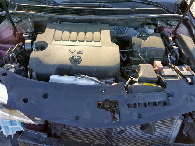 4T1BK1EB1FU183960 - 2015 TOYOTA AVALON XLE RED photo 7