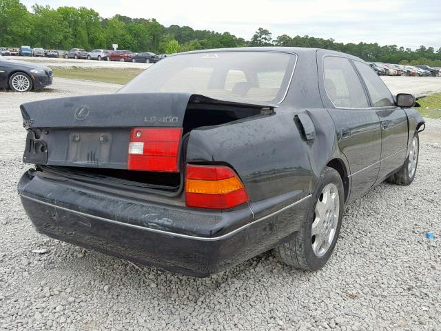 JT8BH28F4Y0178140 - 2000 LEXUS LS 400 BLACK photo 4