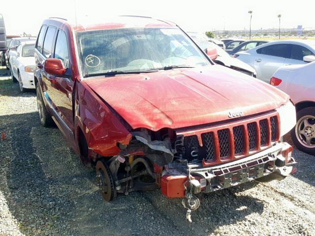 1J8HR78376C258192 - 2006 JEEP GRAND CHER RED photo 1